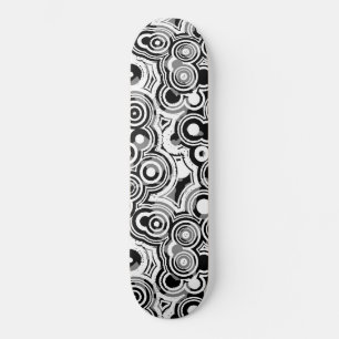 Skateboard für abstrakte Kreise