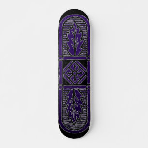 Skateboard für Blumenmuster