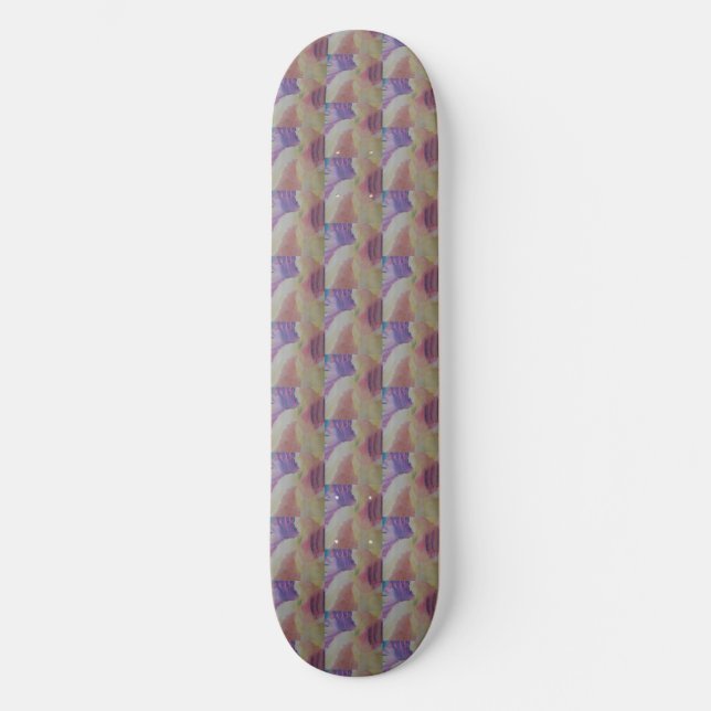 Skateboard für das abstrakte Korallenriff (Vorderseite)