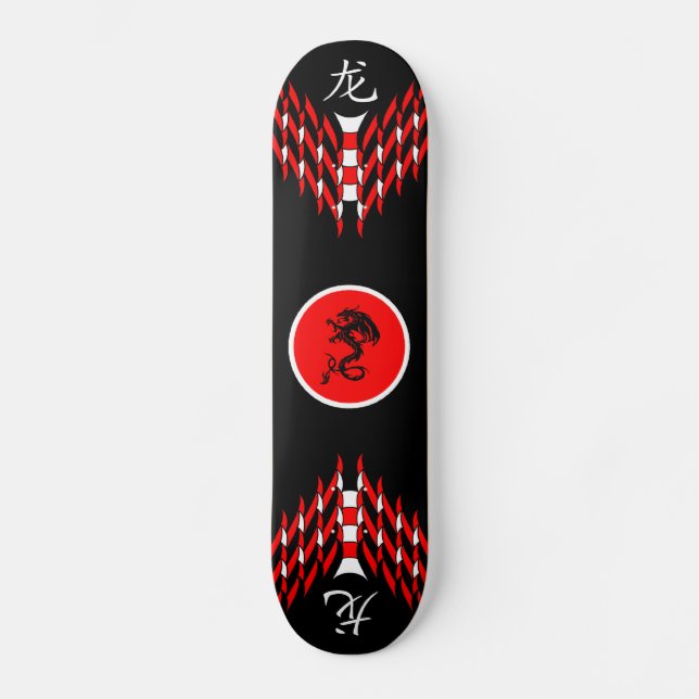 Skateboard für den chinesischen Drachen (Vorderseite)