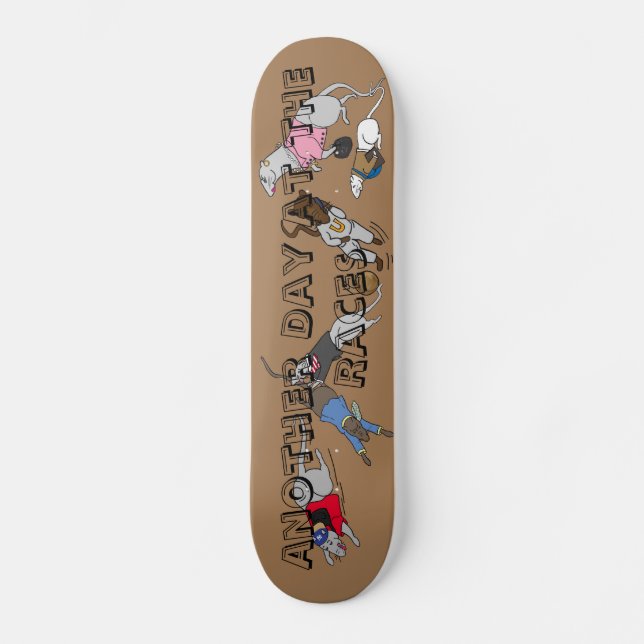 Skateboard für die Rennfahrer (Vorderseite)