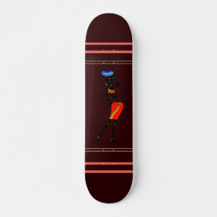 Skateboard für Frauen in Afrika