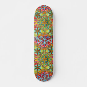 Skateboard für gestrichene Sterne