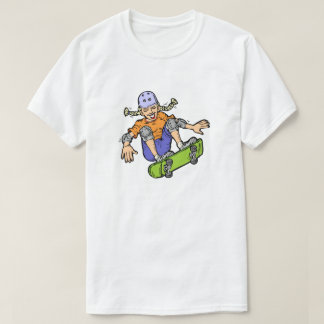 Skateboard für Girl Skateboard T-Shirt