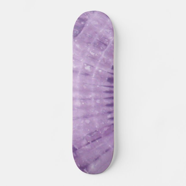 Skateboard für lila Gefärbte Krawatte (Vorderseite)