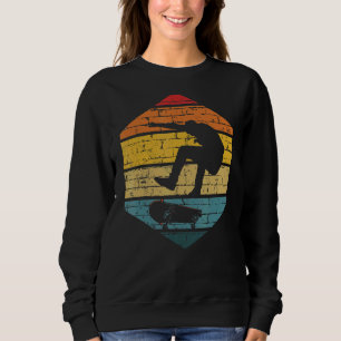 Skateboard für Männer Jungen Sk8ing Frauen Skaten Sweatshirt