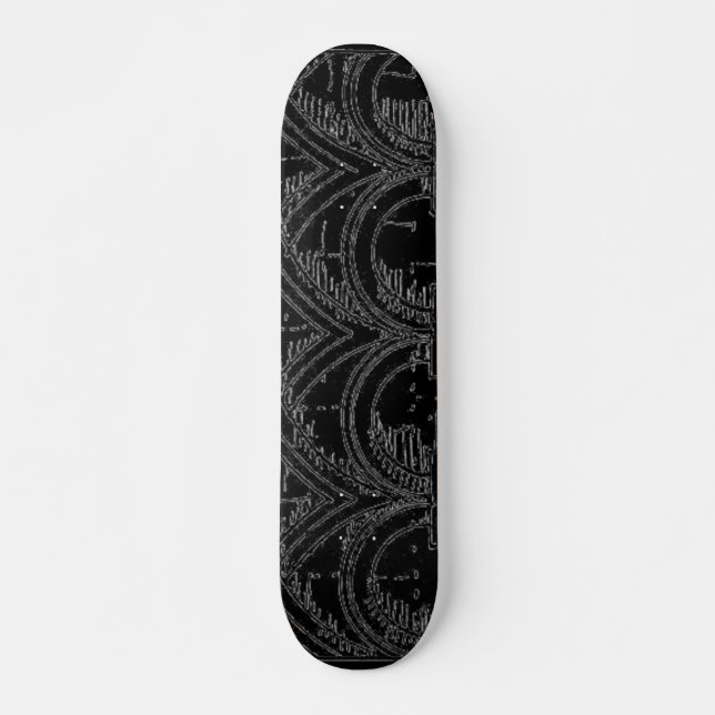 Skateboard für mittelalterliche Architektur (Vorne)
