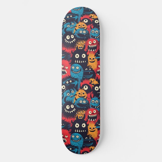 Skateboard für niedliche Cartoon (Vorderseite)