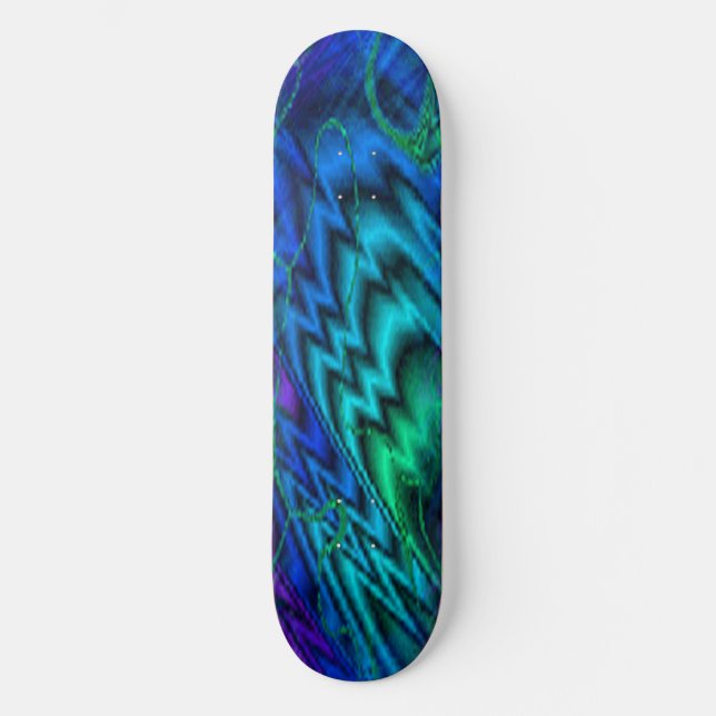 Skateboard für Nordlichter (Vorderseite)
