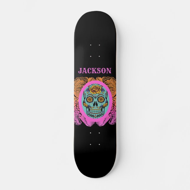 Skateboard für personalisierten Zuckerhut (Vorderseite)