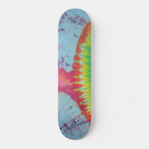 Skateboard für platsche Gefärbte Krawatte