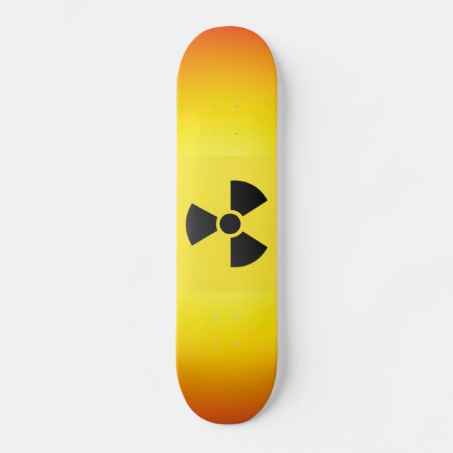 Skateboard für radioaktive Signale (Vorderseite)