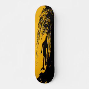 Skateboard für Reitwellen