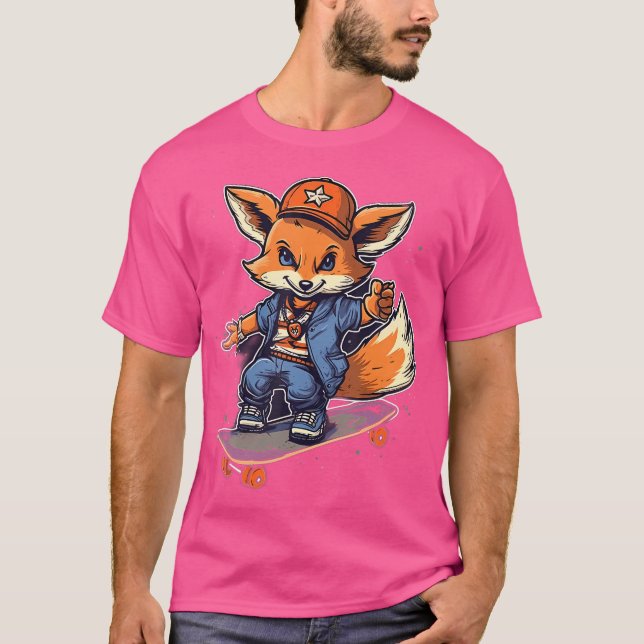 Skateboard für Skateboard T-Shirt (Vorderseite)