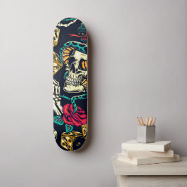 Skateboard für Skull und Rose