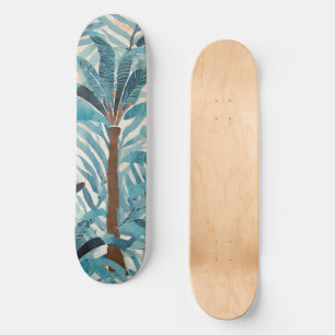 Skateboard für tropische Muster