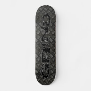 Skateboard für Windmetallmuster