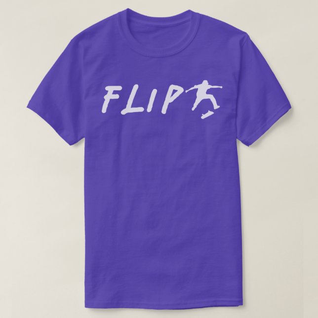 Skateboard gedreht T-Shirt (Design vorne)