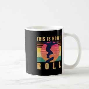 Skateboard-Geschenke - Skater - So rolle ich - R Kaffeetasse