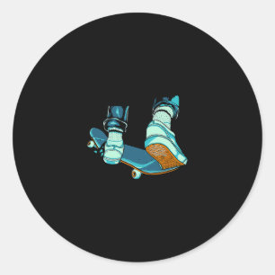 Skateboard-Geschenke und Zubehör Jungen Uni Skateb Runder Aufkleber