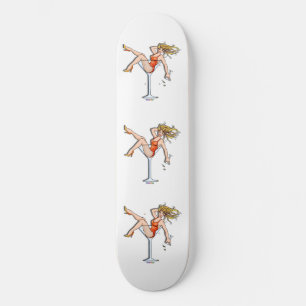 Skateboard - Girl in a Martini Glass, Olivia