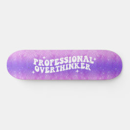 Skateboard Girly Glitzer Positive Aufnahme