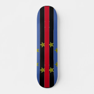 Skateboard "Golden Stars"