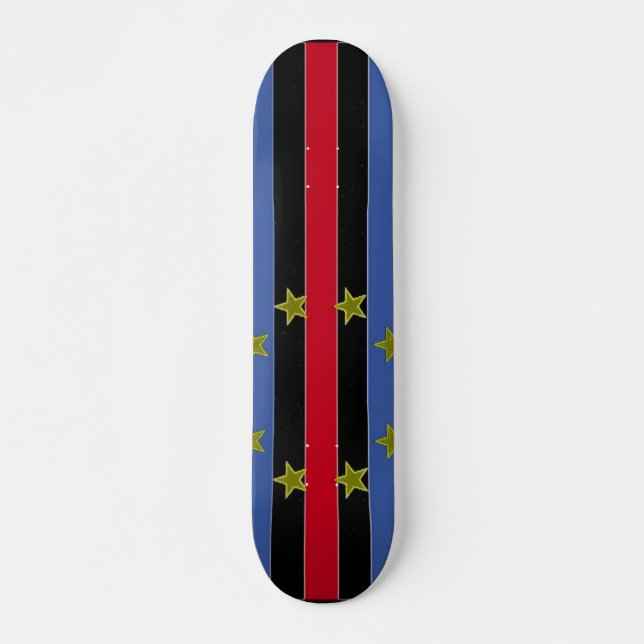 Skateboard "Golden Stars" (Vorne)