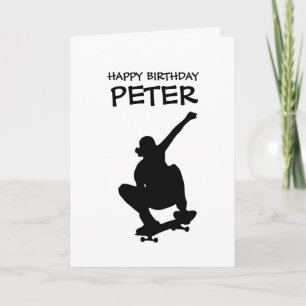 SKATEBOARD HAPPY BIRTHDAY Boy Card Karte