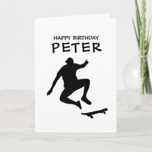SKATEBOARD HAPPY BIRTHDAY FRIEND Card Karte