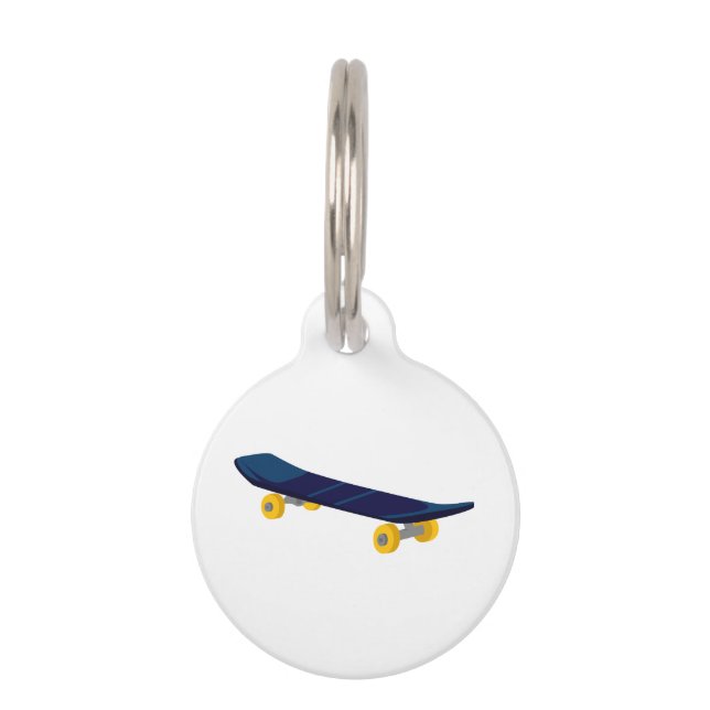 Skateboard Haustiermarke (Vorderseite)