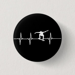 Skateboard Heartbeat Button