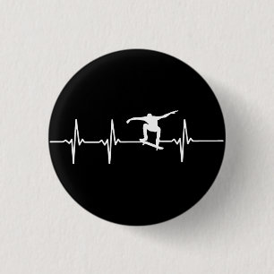 Skateboard Heartbeat Button