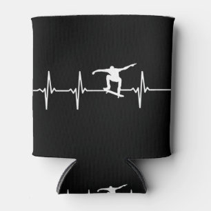 Skateboard Heartbeat Dosenkühler
