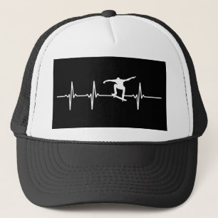 Skateboard Heartbeat Truckerkappe