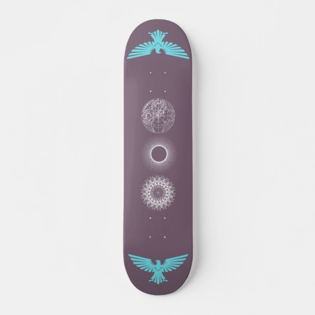 Skateboard, Himmelssymbole Skateboard (Vorne)