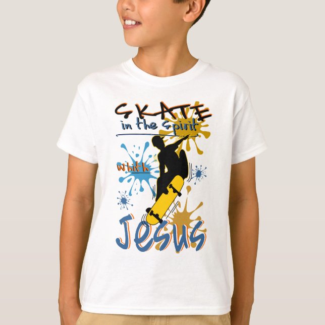 Skateboard in the Spirit T-Shirt (Vorderseite)