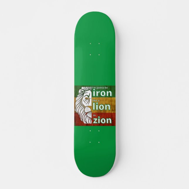Skateboard "IRON LION" (Vorne)