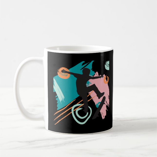 Skateboard Kaffeetasse (Links)