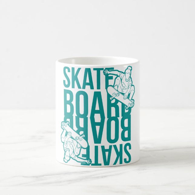skateboard  kaffeetasse (Mittel)