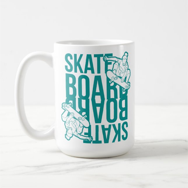 skateboard  kaffeetasse (Links)