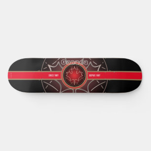 Skateboard Kanada seit 1867 Airbrush