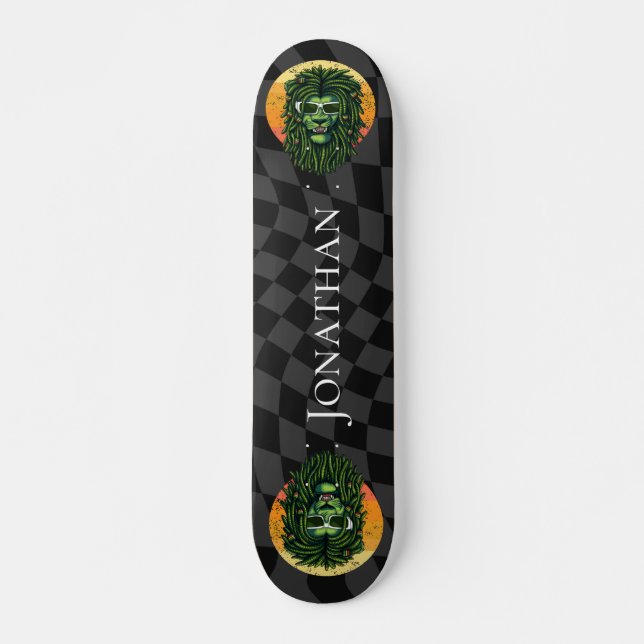 Skateboard-Karton Hippy Lion King Skateboard (Vorne)