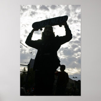 Skateboard King Poster