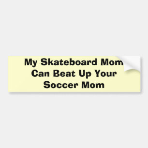 Skateboard-Mama-Autoaufkleber Autoaufkleber