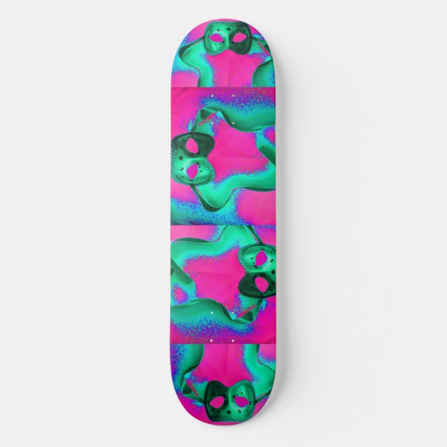 Skateboard "Masquerade" (Vorderseite)