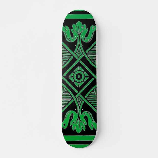 Skateboard mit Blumendesign (Vorne)