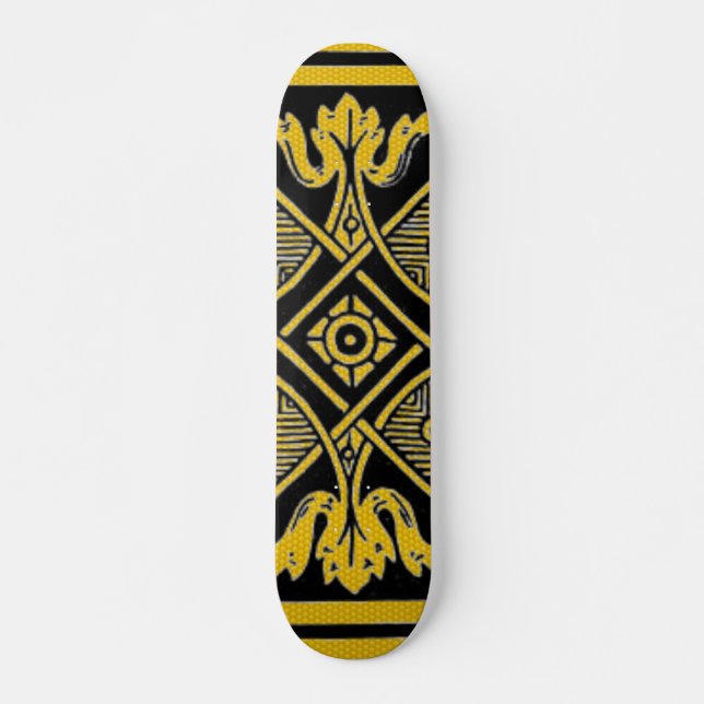 Skateboard mit Blumendesign (Vorne)