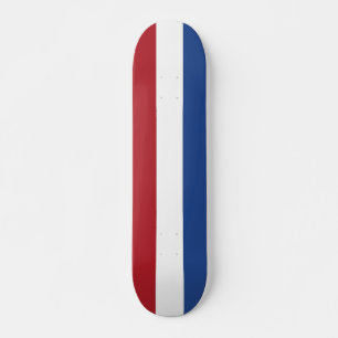 Skateboard mit Flagge der Niederlande