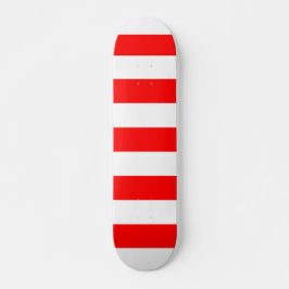 Skateboard mit Flagge Indonesiens